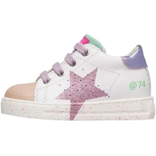 Falcotto Jungen Mädchen Salazar 3 Krippenschuh, Weiß, 24 EU