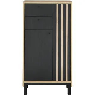 Bega BBK Volano Highboards in Artisan Eiche, Schwarz