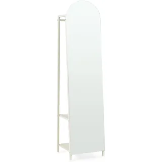 [en.casa] Garderobenspiegel Frenraby 165 x 40 x 35 cm Sandfarben