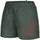 Boys Short Swim Trunks Sage-Fluo Red 128 EU
