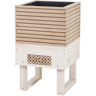 Siena Garden Belina Box S Kiefer 33 cm x 33 cm x 54 cm Natur FSC®