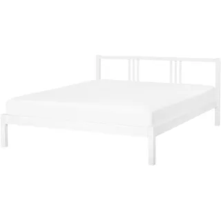 Beliani Vannes 140 x 200 cm Weiß