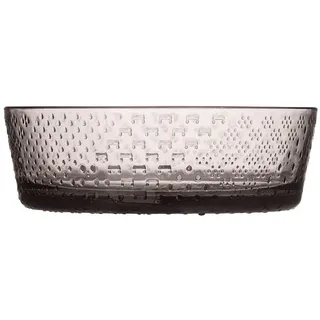 Iittala Tundra Schale 62 cl Leinen aus Glas, 17,2 cm Servierschale, Design von Oiva Toikka, spülmaschinengeeignet, hergestellt in Finnland