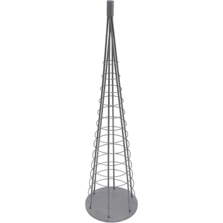 MCW Deko-Baum O91 Metall 115cm Silberfarben