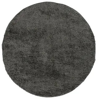 Pergamon Aloha Hochflorteppich 200 x 200 cm Grau