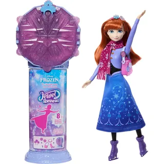 Mattel Disney Die Eiskönigin Anziehpuppe Eisläuferin Anna (H:32cm)