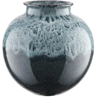 Butlers Vase Aquarelle , Blau , Keramik , 20 cm , Dekoration, Vasen, Keramikvasen