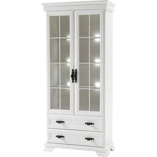 OTTO home Vitrine Royal 88 x 40 x 192 cm Weiß