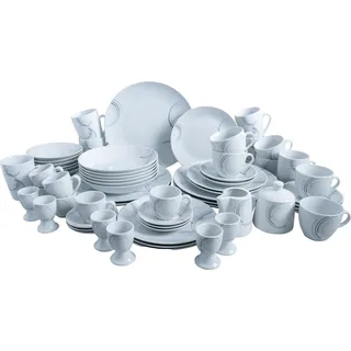 Van Well Kombiset 62-tlg. LORA - Weiß