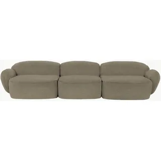 furninova 3,5-Sitzer »Bubble, modernes Design-Megasofa zum Relaxen und Wohlfühlen«, sehr komfortabel durch Memoryschaum im Sitz, im skandinavischen Design, beige