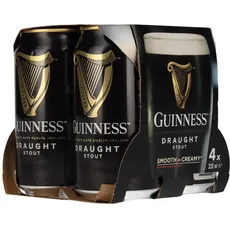 Guinness Draught 4,2% Vol. 4x0,33l Dosen