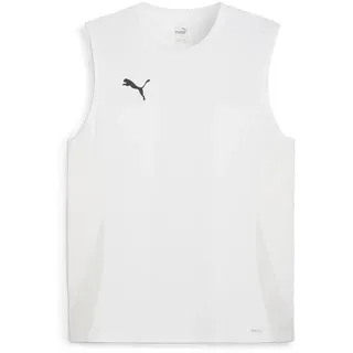 Puma TEAMGOAL ärmelloses Trikot Weiß S