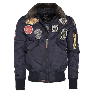 TOP GUN Bomberjacke »Bomberjacke TG20213032«, blau