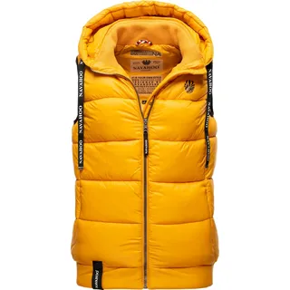Steppweste NAVAHOO "Steppweste Kassidy", Damen, Gr. S, gelb, Obermaterial: 100% Nylon NY.  Futter: 100% Polyester PES. 100% Polyester PES., Westen Steppweste
