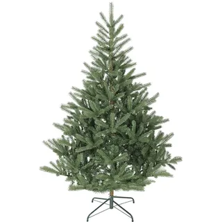 Homcom Weihnachtsbaum künstlich 180cm Christbaum mit dichten Zweigen Metallständer Grün Kunststoff 180 cm Dekoration, Weihnachtsdekoration, Weihnachtsbäume , Zubehör