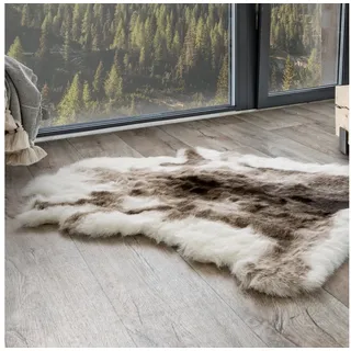 Andiamo »Rentierfell« fellförmig 60 mm Höhe Rentier-Kunstfell, weich & kuschelig, Wohnzimmer, Schlafzimmer,