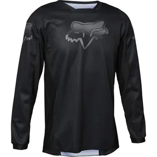 FOX 180 Blackout Kinder Motocross Jersey, schwarz, K-M - Schwarz