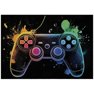 Wallarena Fototapete Kinderzimmer Junge Gaming Kindertapete 250x175 , Papier , Baum/Pflanze/Natur , Rechteckig , 250x175 cm , FSC 100% ,