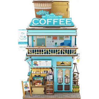 TONECHEER Cape Coffee Shop Haus 15 x 14 x 23 cm