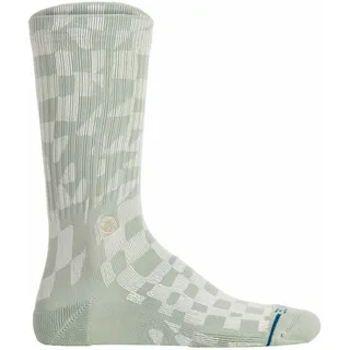 Stance Wave Check Crew Sneakersocken 1er Pack Blau 38-42