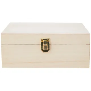 Artemio 20 x 14 x 8 cm, 4 - Schutzhülle aus Holz, Beige