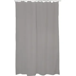 Duschvorhang Egzona, Schiefer, 100% Polyester, 16 Ösen, 2.400 x 1.800 mm - 93 157 85