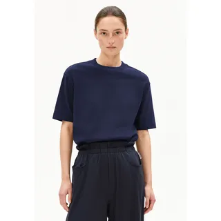 TARJAA T-SHIRT |  Bio-Baumwoll Mix - blau (S)