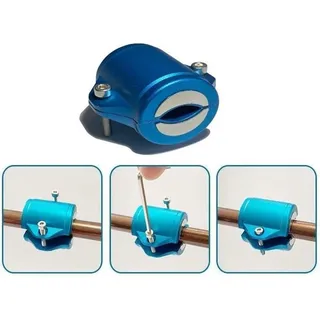 ronyse - Magnetischer Wasserenthärter - Professioneller Wasserenthärter Magnet - Wasserentkalker Wasserleitung - Blau - Anti Kalk - Blau
