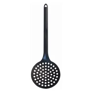 SCHNEIDER Schaumlöffel, PPA, schwarz, Vorlegebesteck, Hitzebeständig bis max. 270 °C, Abmessung: 32,5 x 10,8 cm