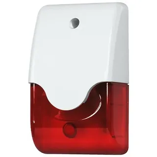 Indexa Indexa, Einbruchschutz + Alarmanlage, Sirene mit Blinklicht, u. Sabotagesicherung, verdrahtet 104dB, 12 VDC, 200mA SA913FT zur Verdrahtung an eine Alarmanlage