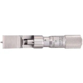 Starrett 208DZ Dosennaht-Mikrometer, einfacher Fingerhut, 0-1 cm Reichweite, 0,00000000000000000000000000000000000000000000000000000000