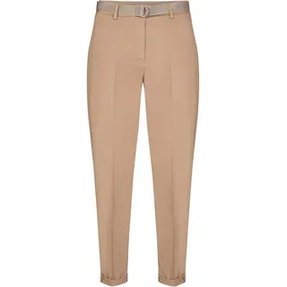 Tommy Hilfiger Damen Co Twill Michelle Tapered Hose, Beige, 40