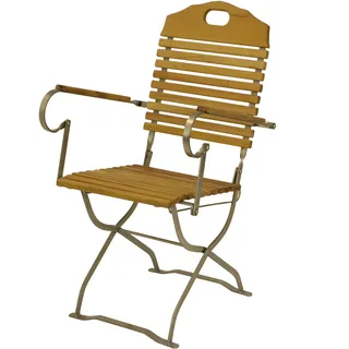 DEGAMO Gartensessel 53 x 60 x 95 cm braun 1 St.