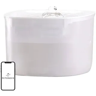 Petoneer Fresco Ezgo Intelligenter Haustierbrunnen/tränke - White - One Size