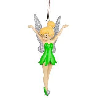 Baumschmuck Fee Tinkerbell aus Peter Pan - Weihnachtskugel für Disney Fans, Baumkugel Disney Film, Weihnachtsdeko