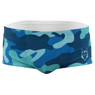 Otso Camo Blue Badeshorts - Blue - XL