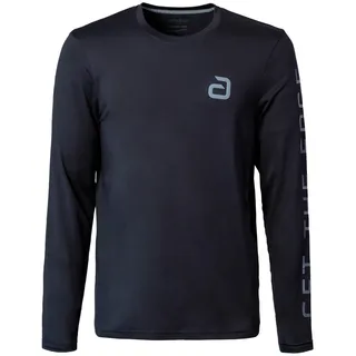andro Longsleeve Scalzo schwarz/grau 4XL