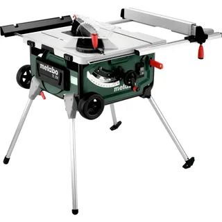 Metabo TS 254 1700 W 240 V inkl. Sägeblatt/Parallelanschlag/Schiebestock/Tischverlängerung/Tischverbreiterung/Winkelanschlag