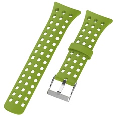WIIKAI Armband Ersatzarmbänder kompatibel für Suunto M1/M2/M4/M5 Silikon Ersatz Uhrenarmbänder.(Zitronen)
