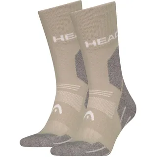 Head HIKING ALL CLIMATES CREW 2P« 2 Paar, mit Logostickerei Head Grey