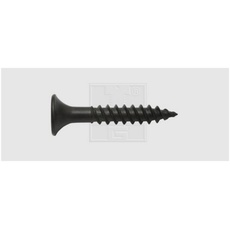 Bild von 1890391910 Schnellbauschrauben 3.9mm 19mm Kreuzschlitz Phillips Stahl phosphatiert 1000St.