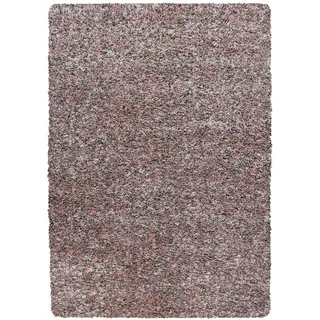 Novel Hochflorteppich , Rosa , Textil , Uni , rechteckig , 280x370 cm , Oeko-Tex® Standard 100 , pflegeleicht , Teppiche und Böden, Teppiche, Hochflorteppiche & Shaggys