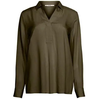 ESPRIT Damen 093EE1F301 Bluse, 355/DARK Khaki, S