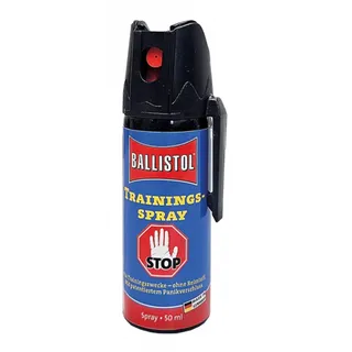 Ballistol 24548 Trainingsspray 125 ml - Übungsspray ohne Reizstoffe - RSG-Kappe - Training für Selbstverteidigung und Sicherheitsdienste