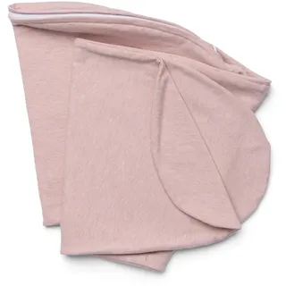 Doomoo Stillkissenbezug für Stillkissen BUDDY 180cm, aus Bio-Baumwolljersey, OEKO-TEX STANDARD 100, Chine Pink