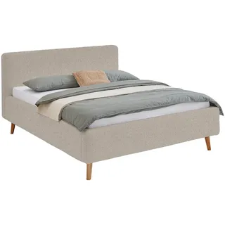 Meise Möbel Polsterbett Mattis 180 x 200 cm Stoff Beige