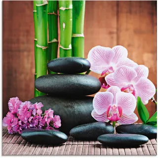 ARTland Spa Konzept Zen Steinen Orchideen 40x40cm (39041359-0)