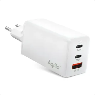 aqiila Chargebird W3 Ladeadapter weiß, 67 Watt