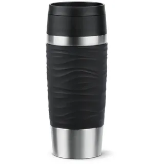 Emsa Travel Mug Waves schwarz 0,36 l