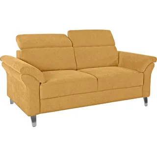 sit&more Couch 2,5-Sitzer gelb